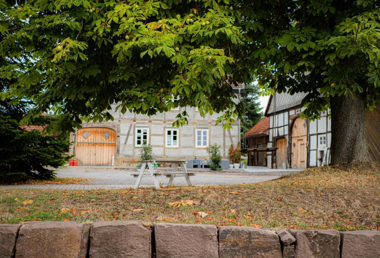 Kastanienhof-Emmerthal Exterior foto
